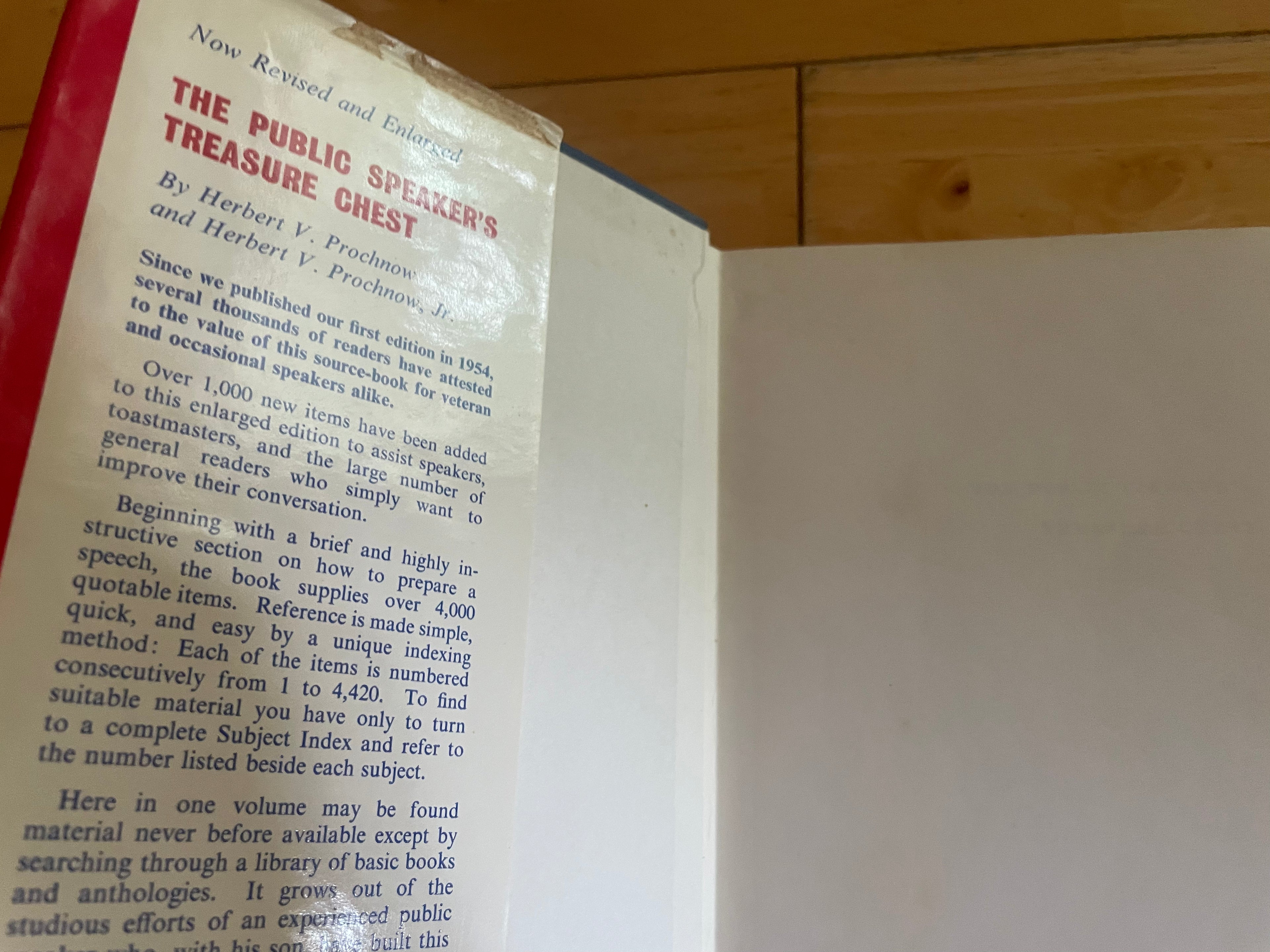 The Public Speakers Treasure Chest