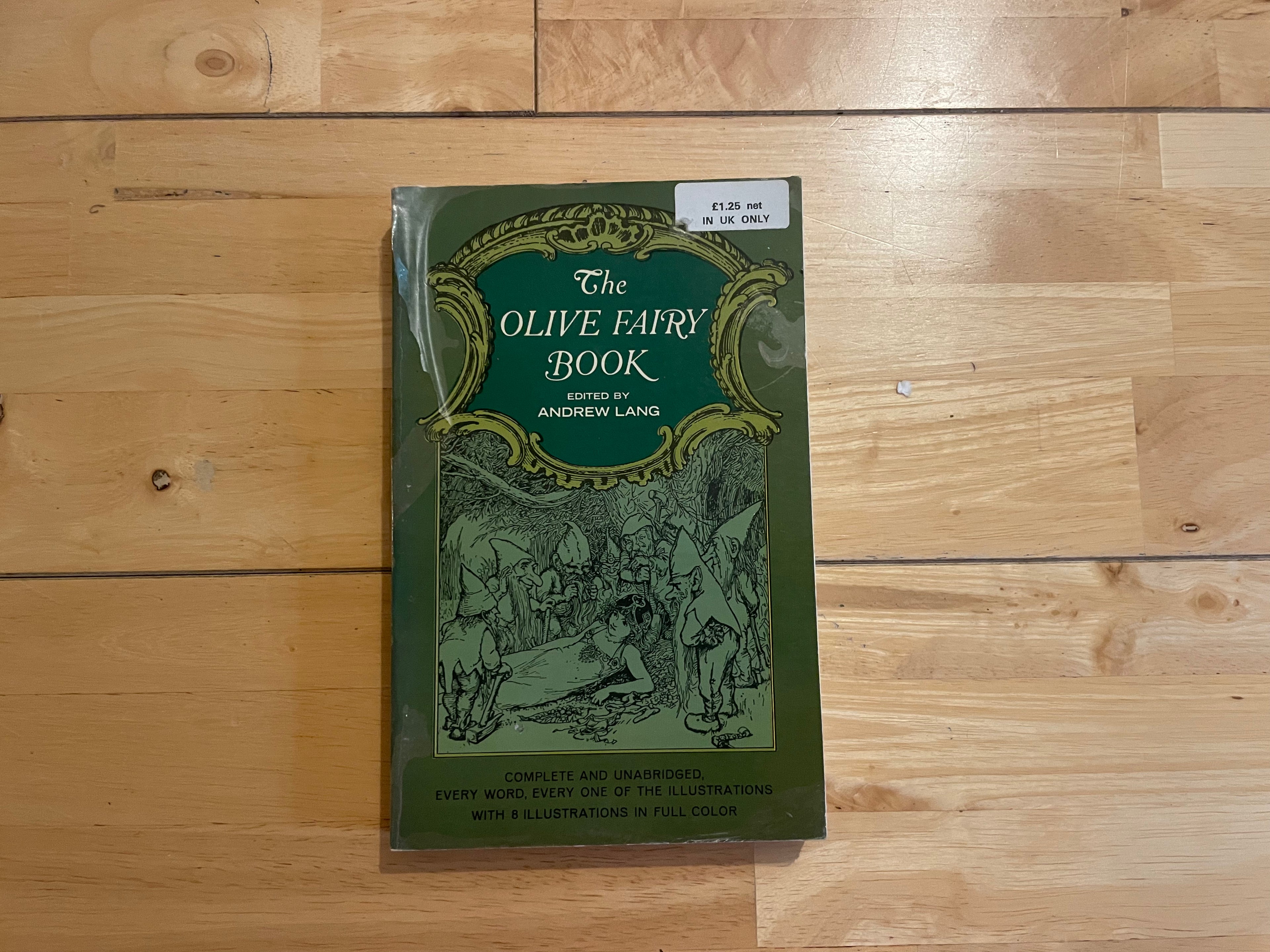 The Olive Fairy Book Dover - Andrew Lang
