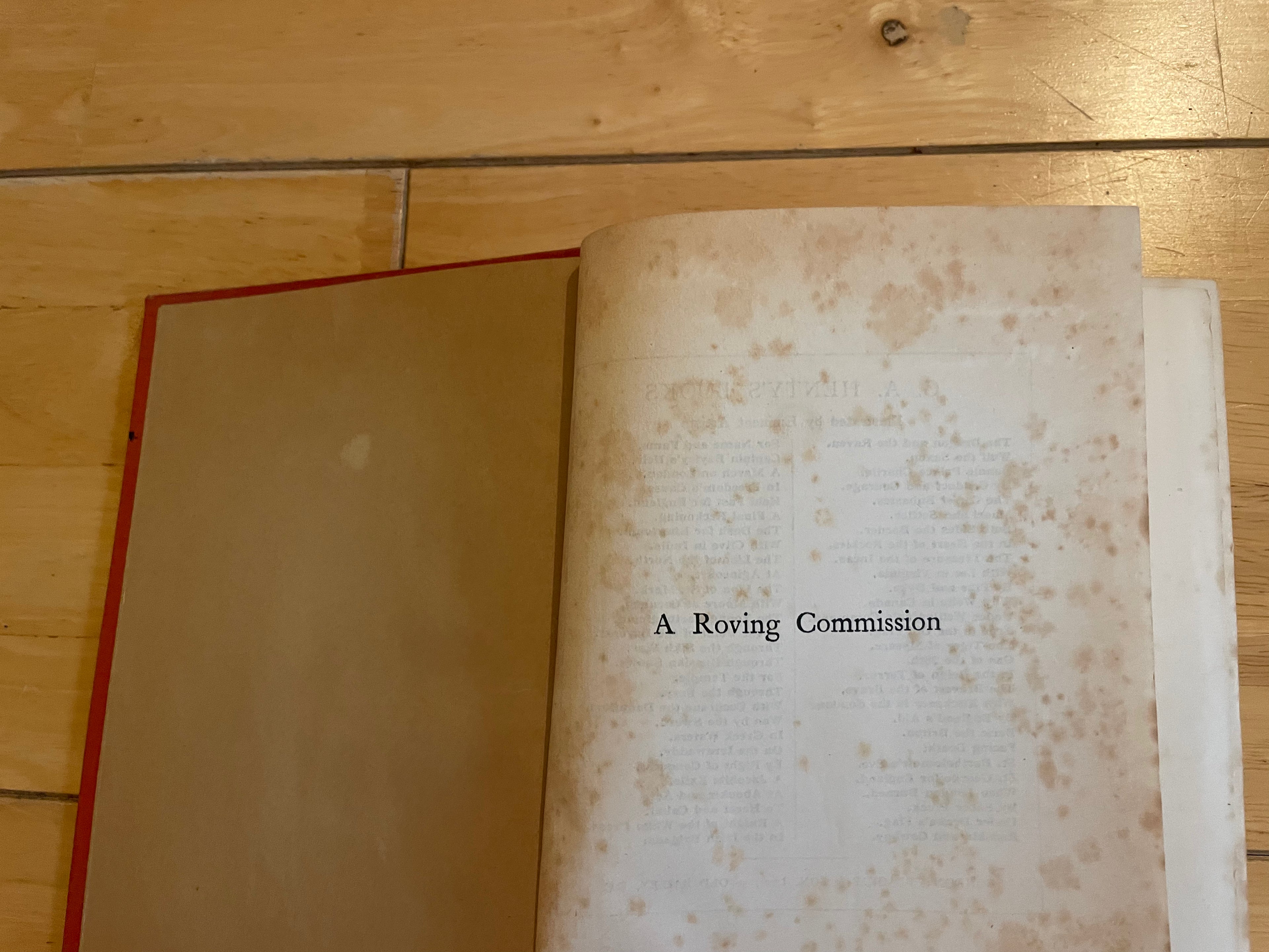 A Roving Commission - G.A Henty