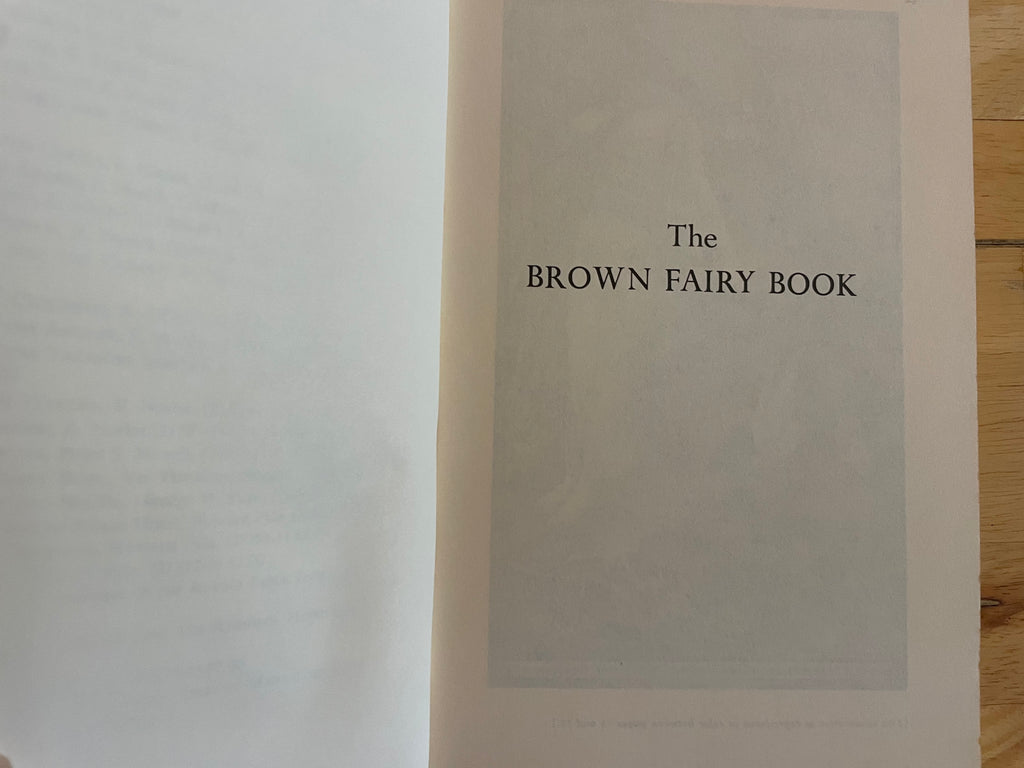 The Brown Fairy Book