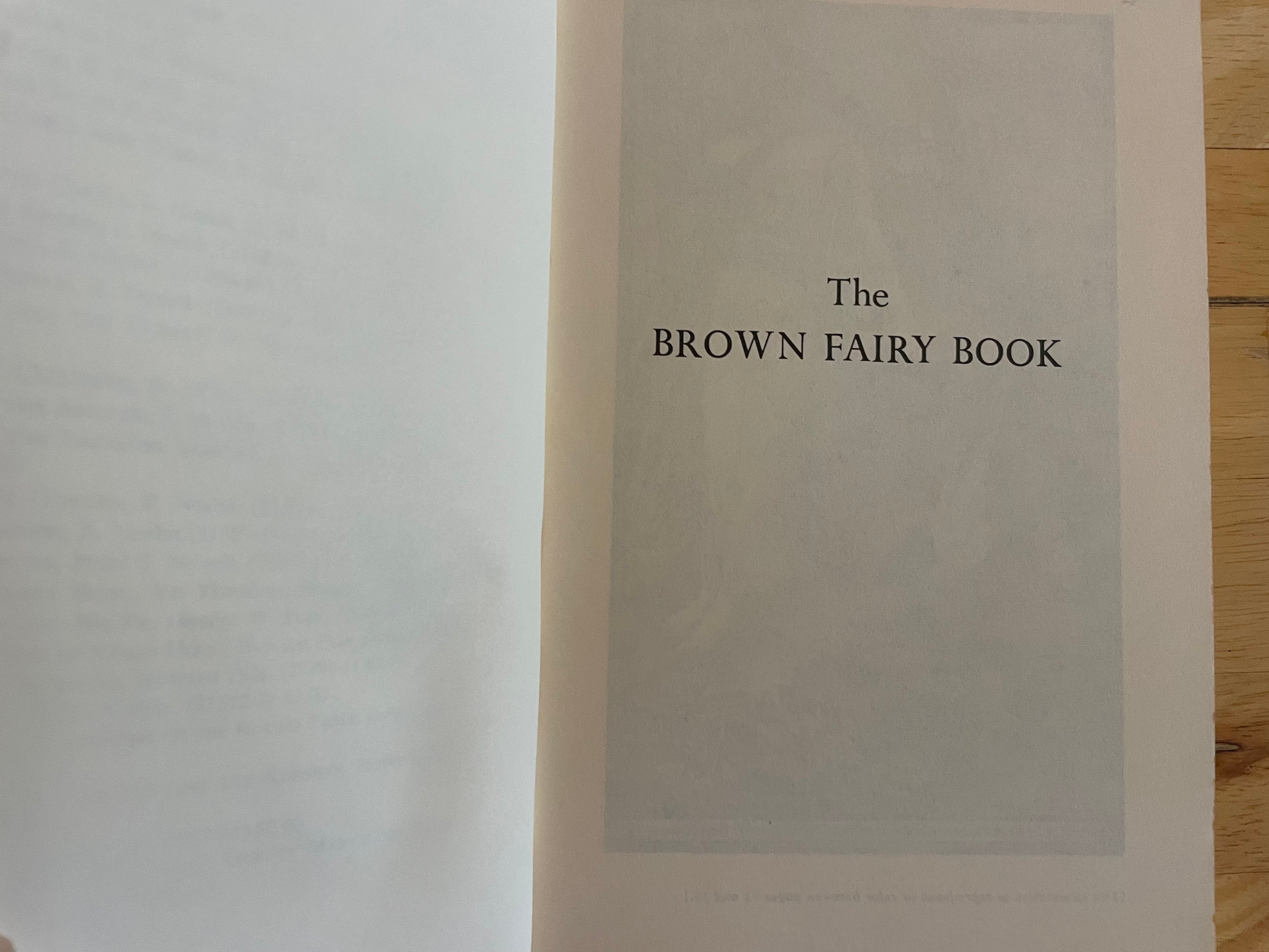 The Brown Fairy Book