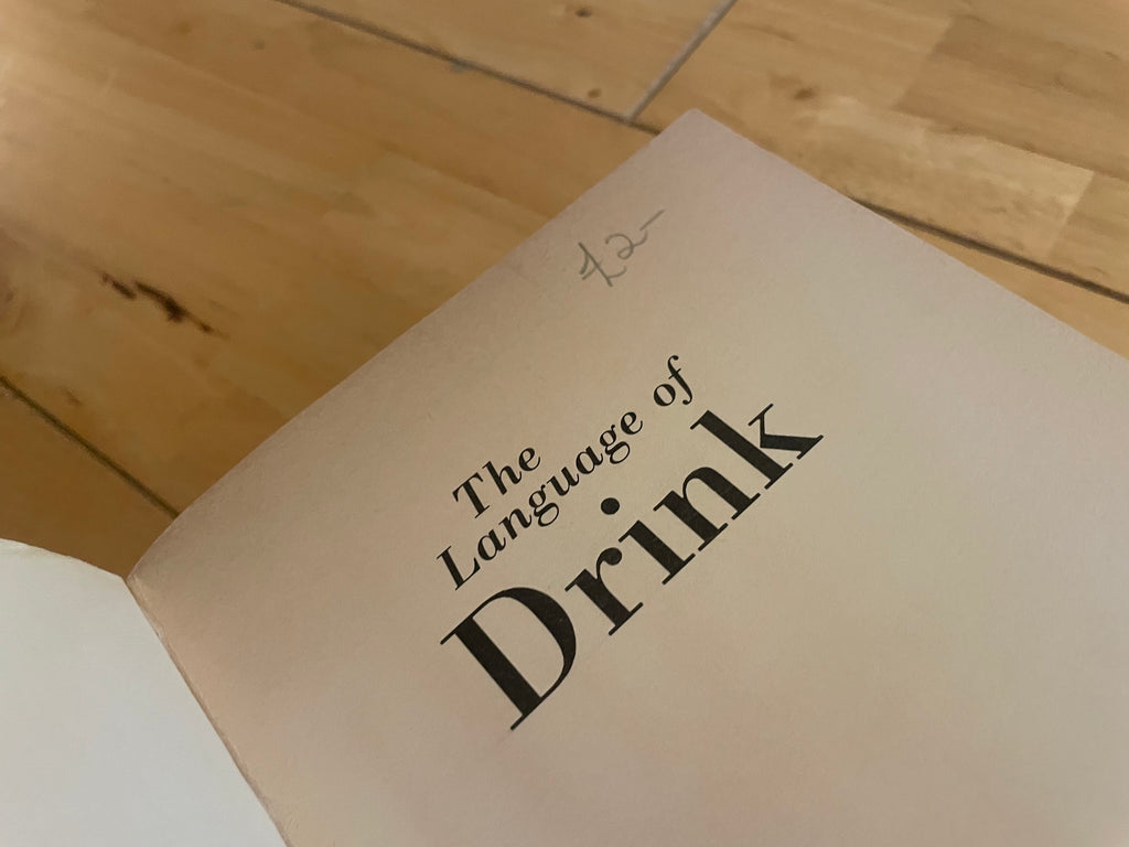 The Language Of Drink