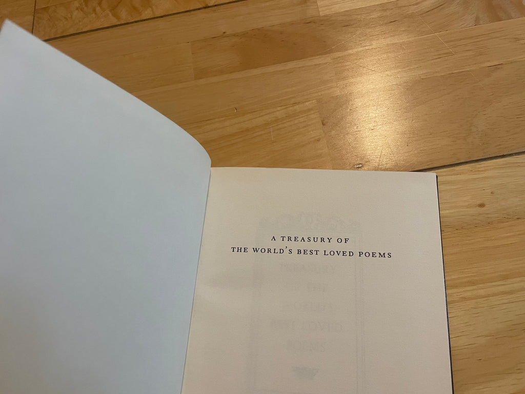 A Treasury Of The World’s Best Loved Poems