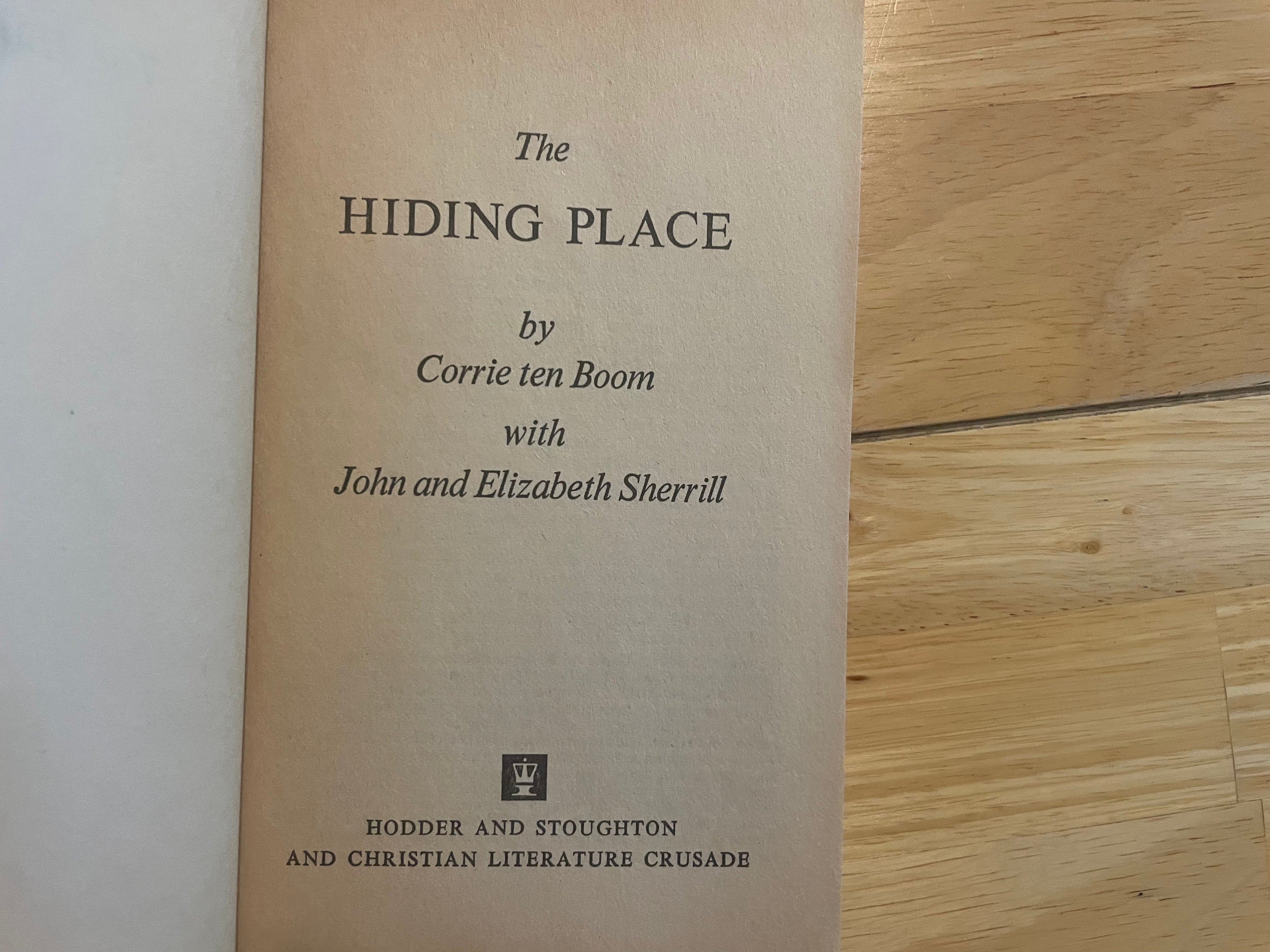 The Hiding Place - Corrie Ten Boom