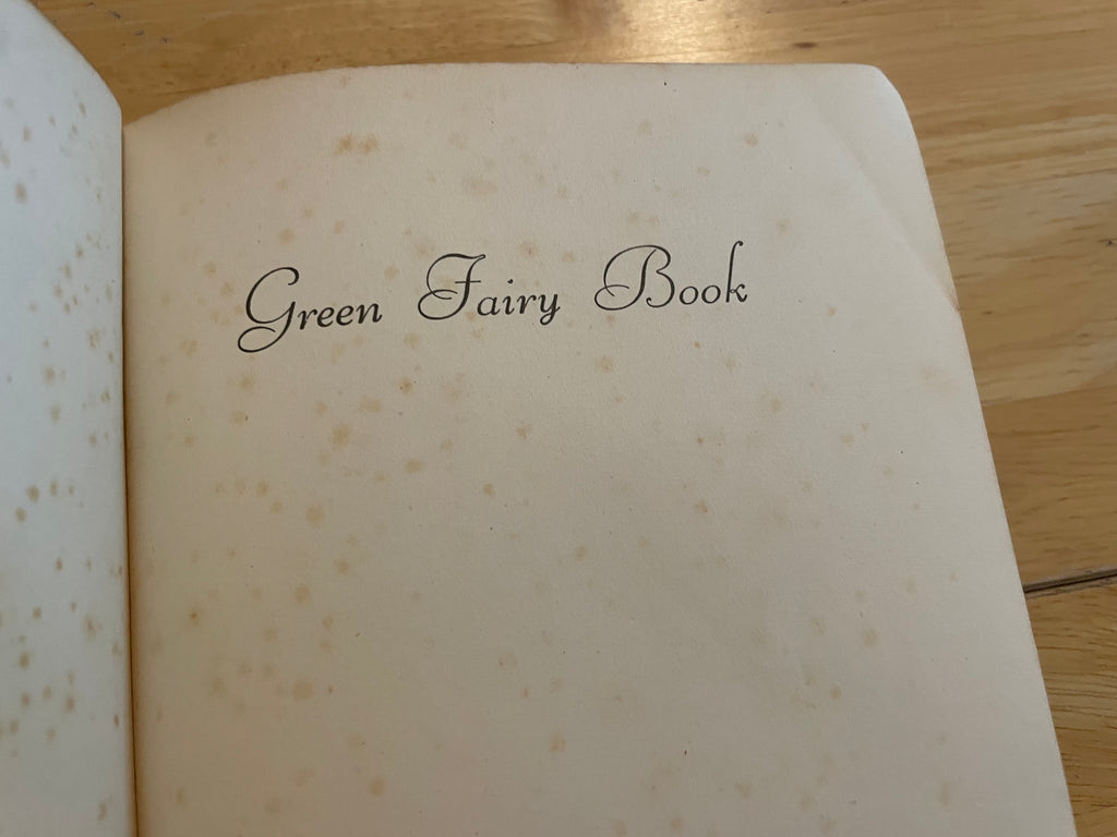 Green Fairy Book