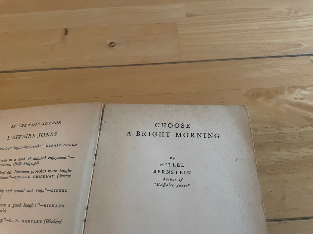 Left Book Club Edition, Not For Sale To The Public