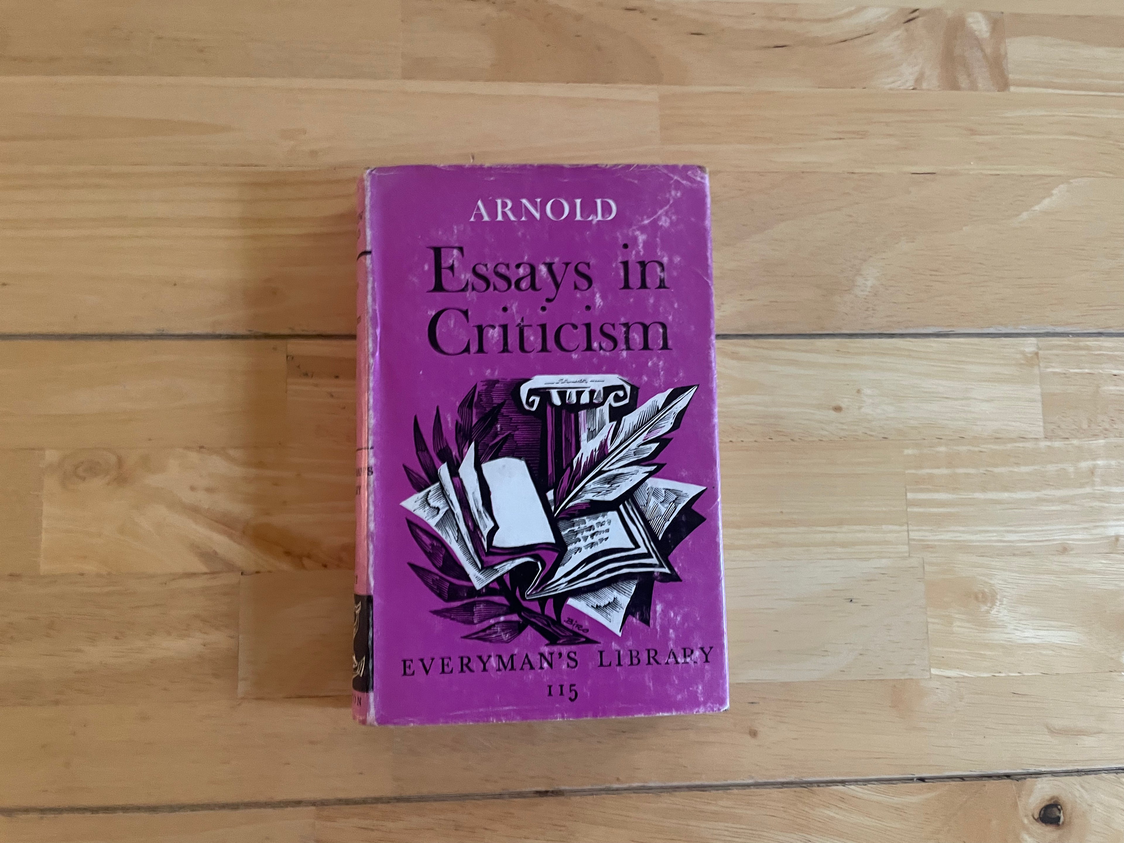 Essays In Criticism - Matthew Arnold