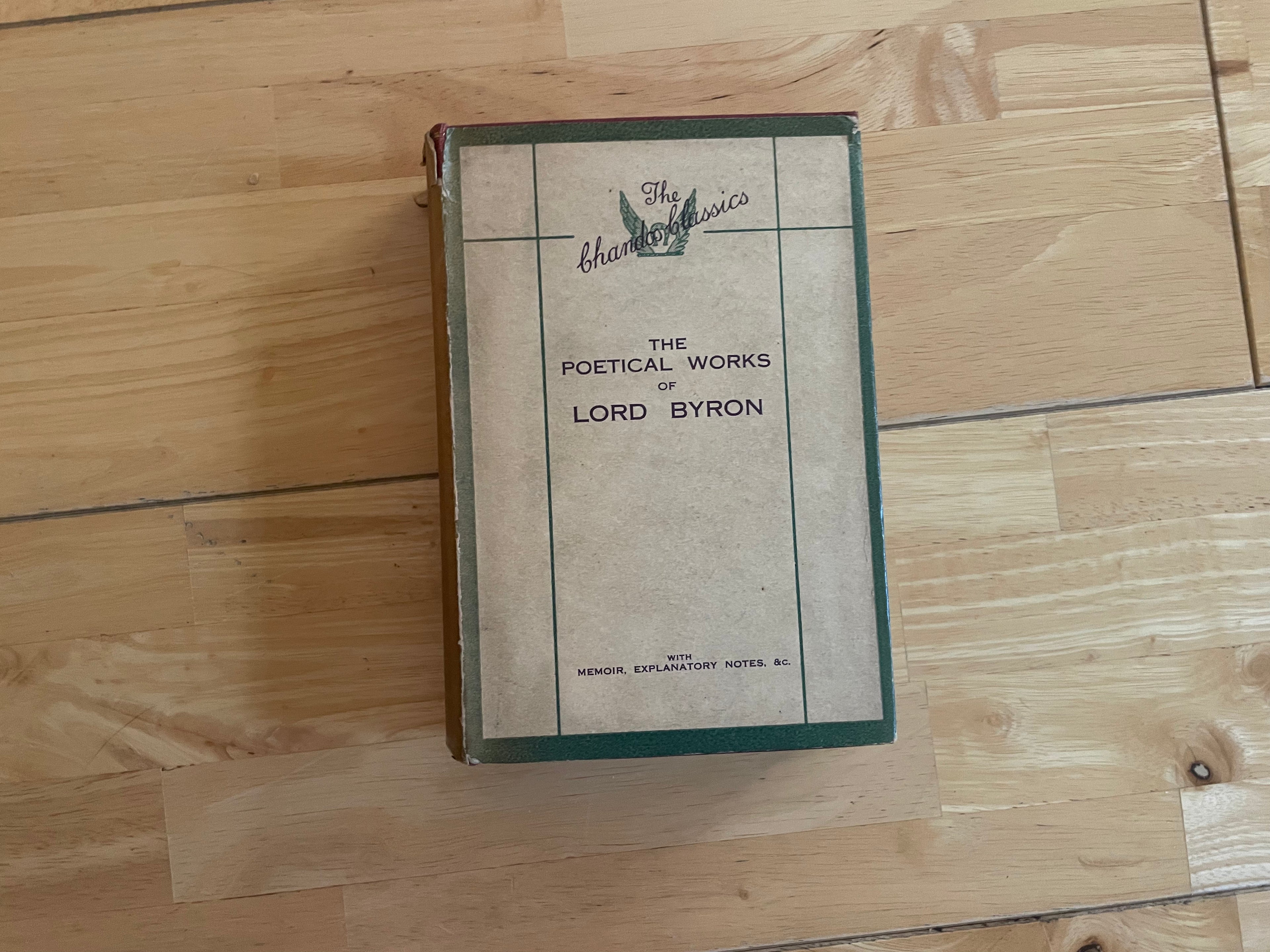 The Poetical Works Of Lord Byron