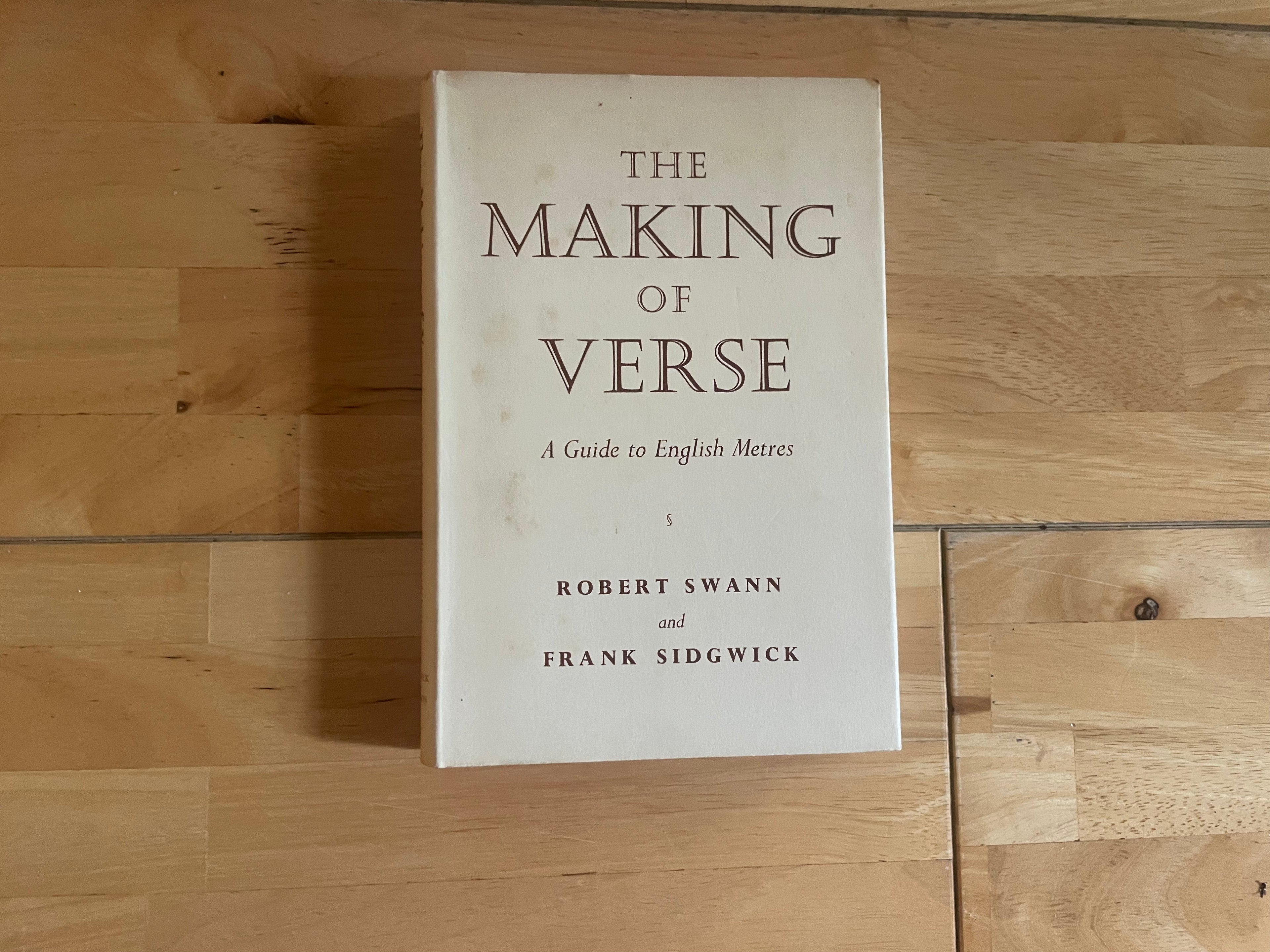 The Making Of Verse