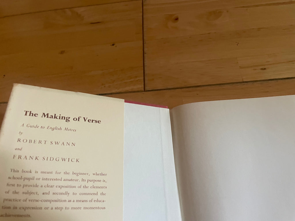 The Making Of Verse