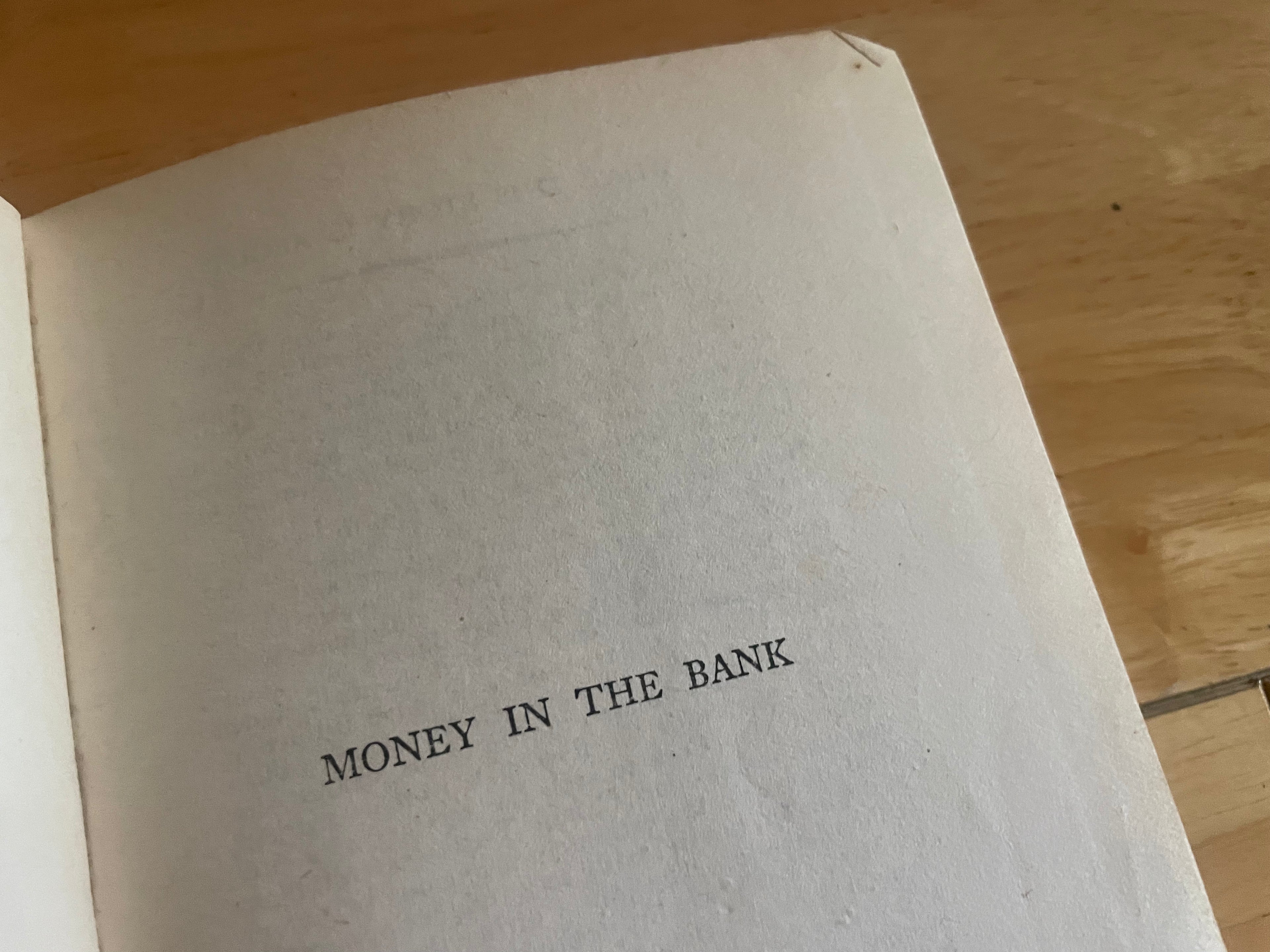 Money In The Bank