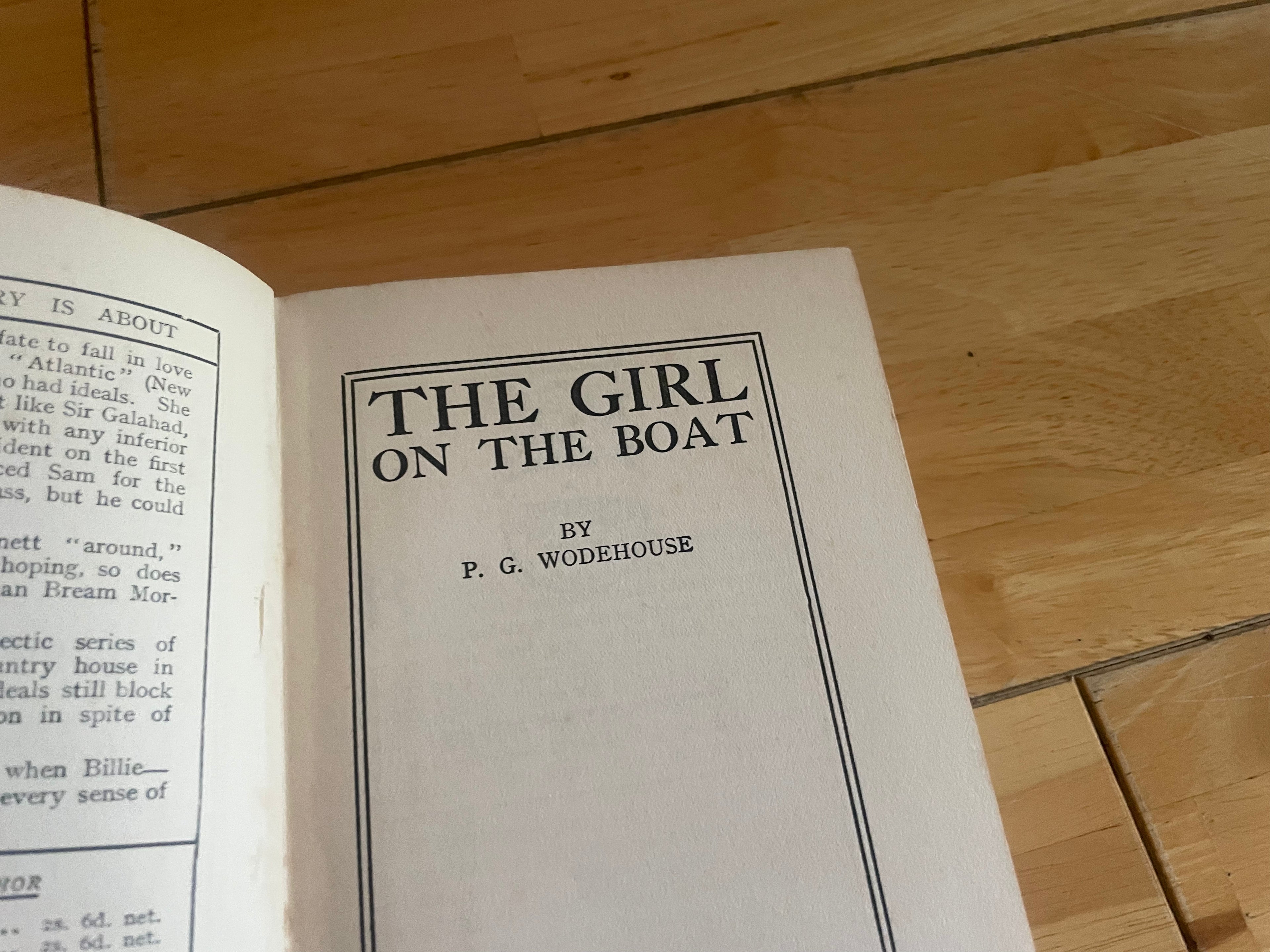 The Girl On The Boat